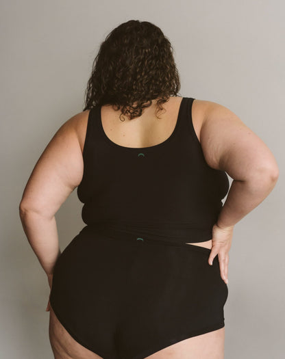 Black | Model is wearing size 2XL